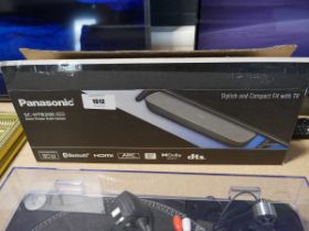 Panasonic TV sound bar with remote control, Model No SC-HTB200