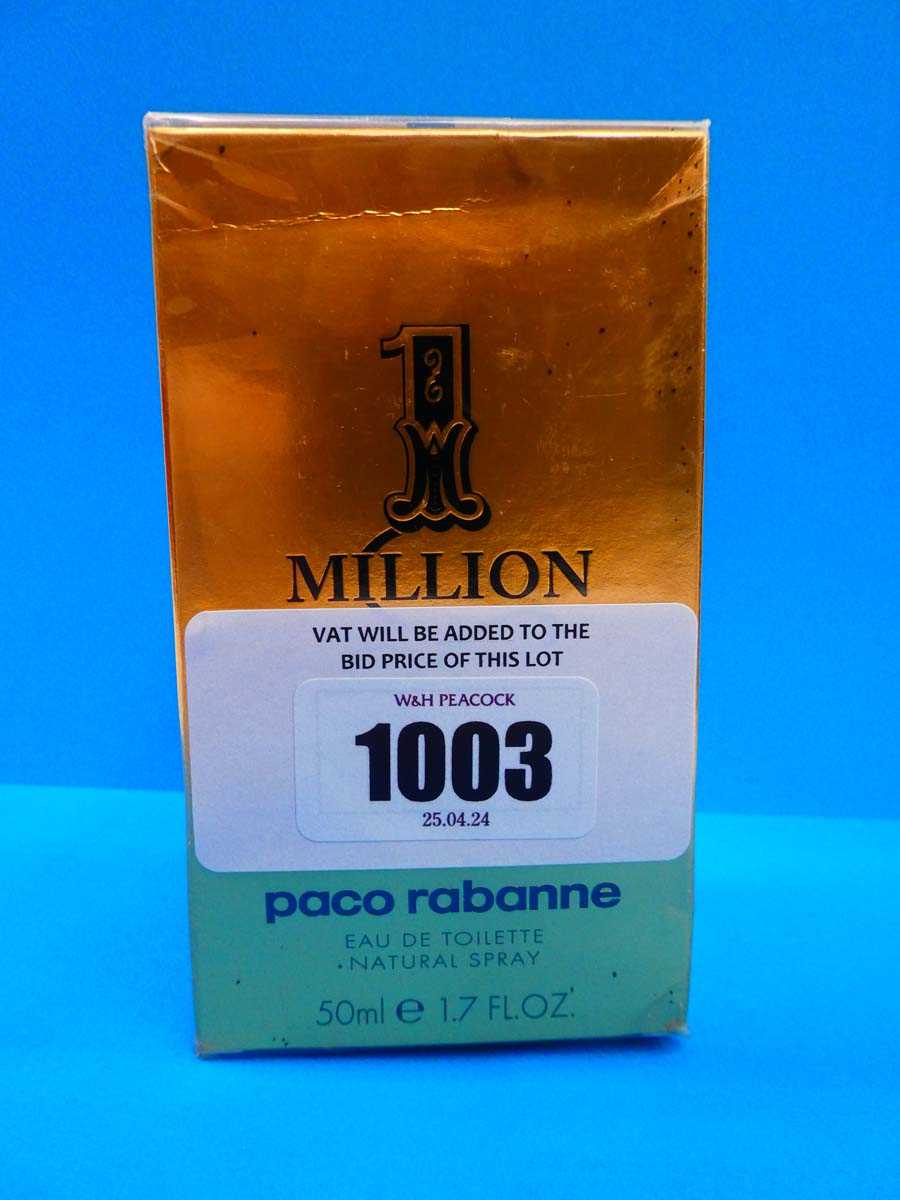 +VAT Paco Rabanne 1 Million eau de toilette 50ml