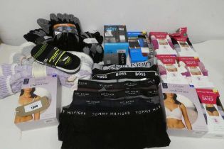 +VAT Mixed bag of mens and womens underwear, socks and bras