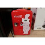 +VAT Coca Cola mini fridge
