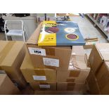 +VAT 5 boxes containing 10 packs in each box of Flexovit 150mm orbital sanding sheets