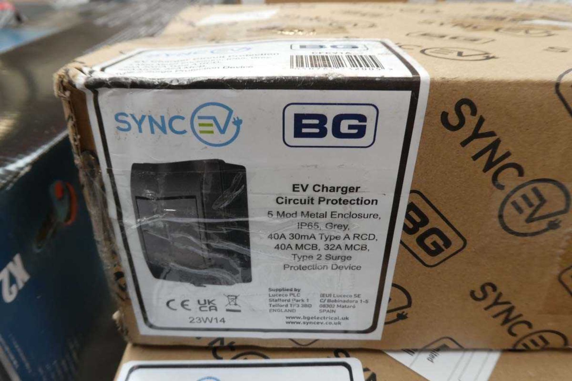 +VAT 2 boxed BG EV charger circuit protection unit - Image 2 of 2