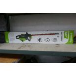 +VAT Boxed Greenworks 60v hedge trimmer