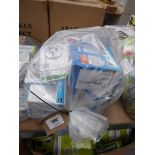 +VAT Bag containing large qty of mainly BG branded smart sockets, switches and adaptors
