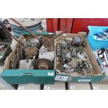 2 crates containing qty of various machinery, car barettas and gear boxes