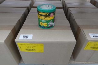 +VAT 2 boxes containing 10 rolls in each box of Oakey Liberty green roll 115 x 5mm sanding sheets (