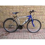 Gents Probike Kudos mountain bike in silver and blue