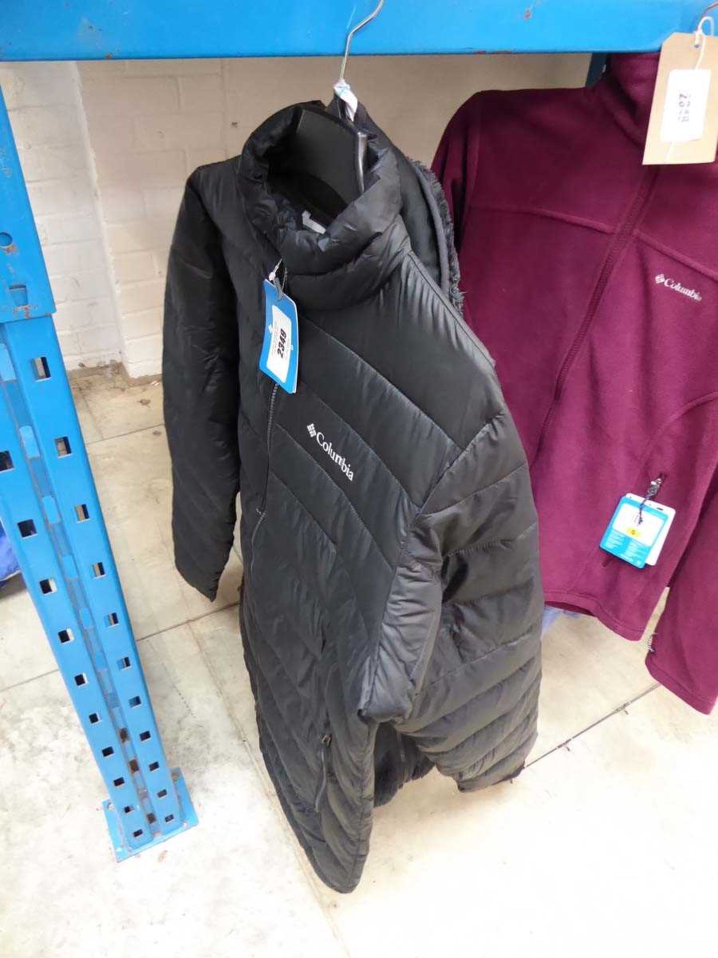 +VAT Colombia full zip jacket in black size M together with Colombia full zip fur jacket in black