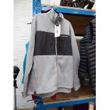 +VAT Berghaus full zip fleece in grey and black size XL together with Berghaus quarter neck zip up