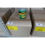 +VAT 2 boxes containing 10 rolls in each box of Oakey Liberty green roll 115 x 5mm sanding sheets (