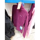 +VAT 2 Colombia fleeces; 1 in purple and 1 in blue size S and M