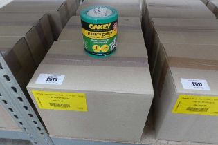 +VAT 2 boxes containing 10 rolls in each box of Oakey Liberty green roll 115 x 5mm sanding sheets (