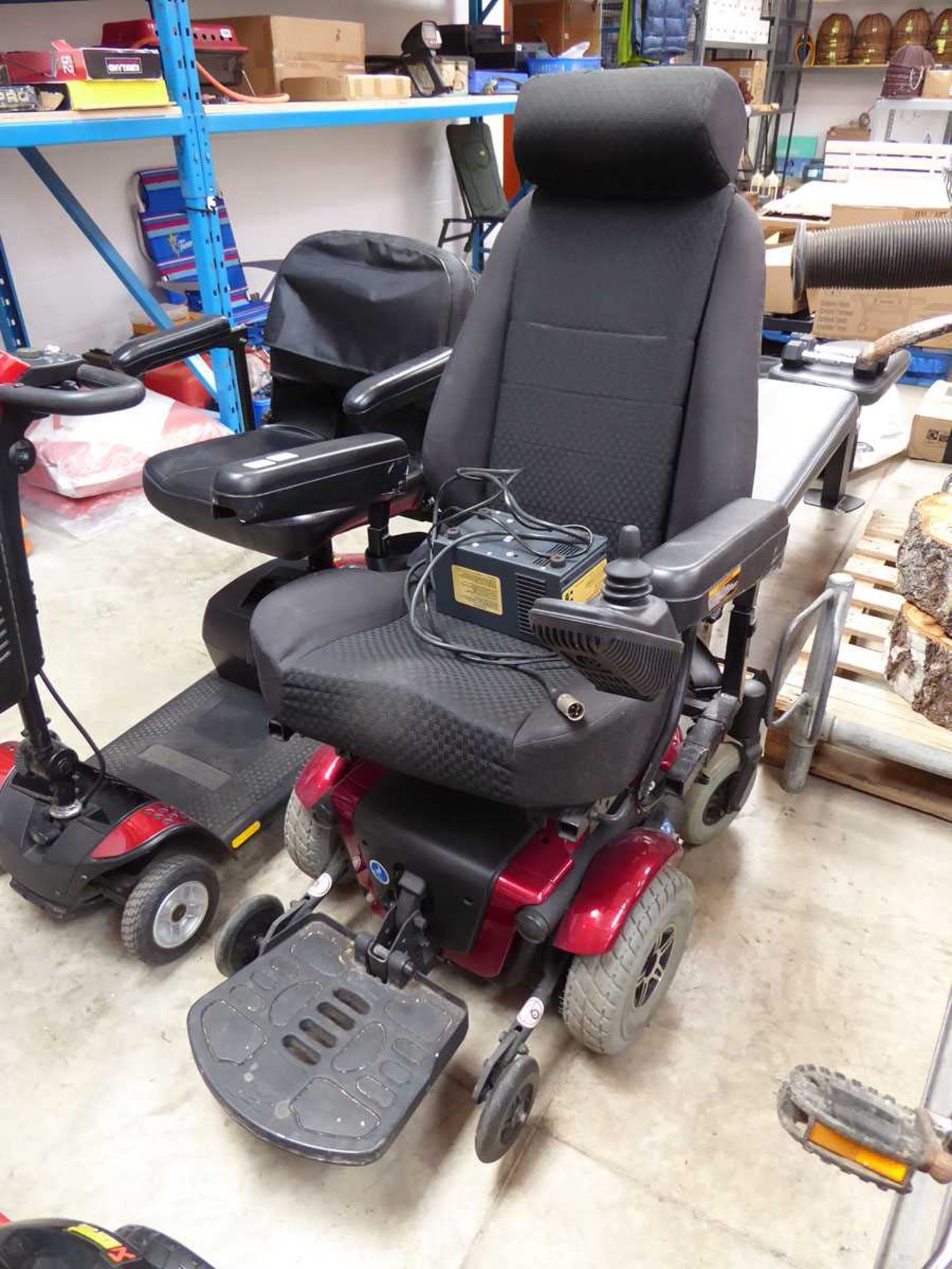 Jet 3 Ultra battery operated disability chair with charger