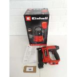 +VAT Boxed Einhell dirty water pump together with an Einhell 18v cordless nailer