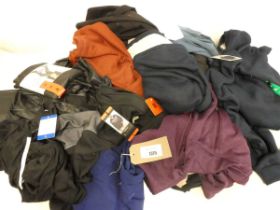 +VAT Approx. 20 items of mens and womens clothing to include jumpers, leggings ect.