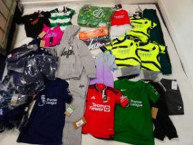 Large selection of children's sportswear