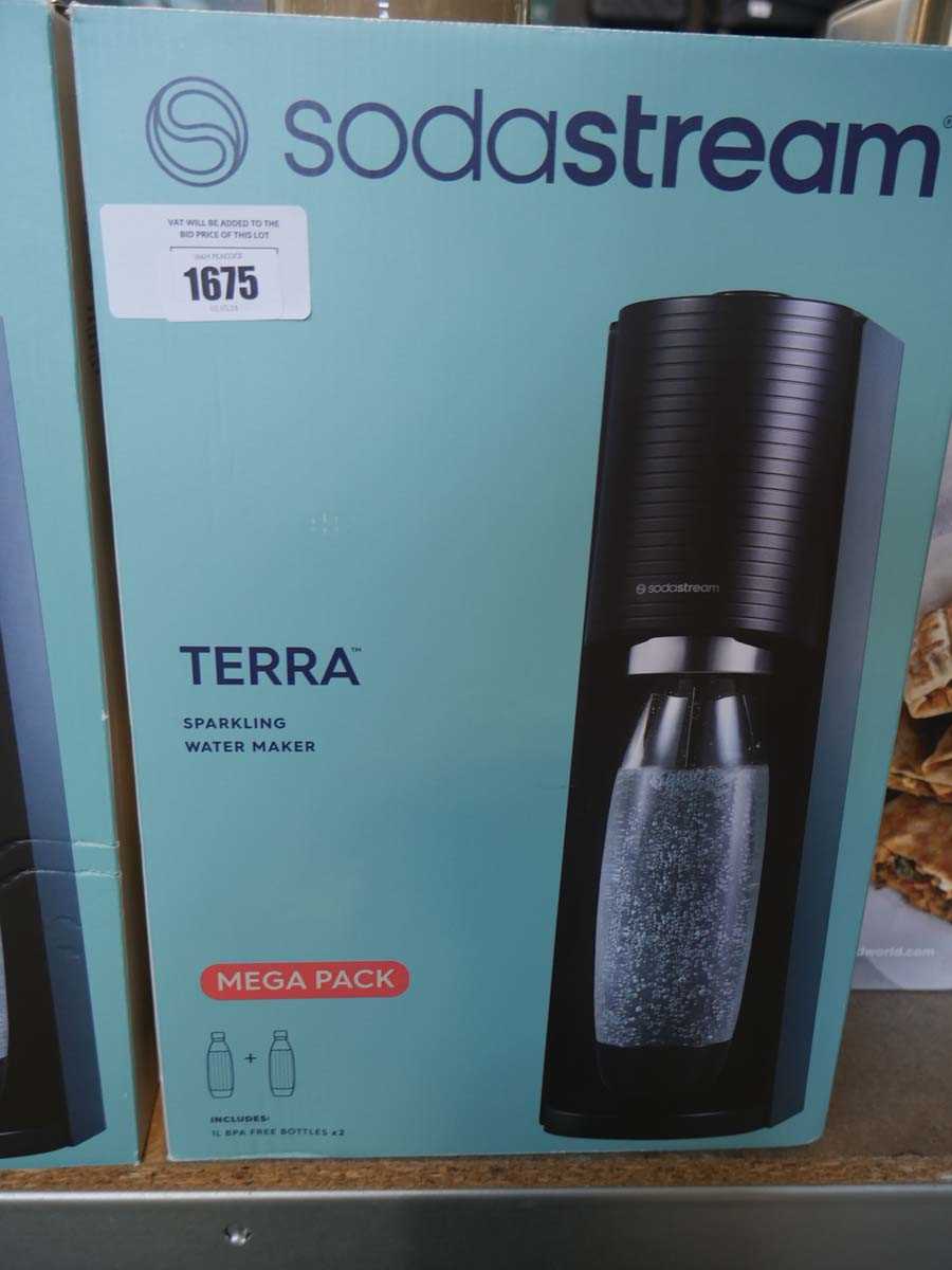 +VAT SodaStream Terra sparkling water maker