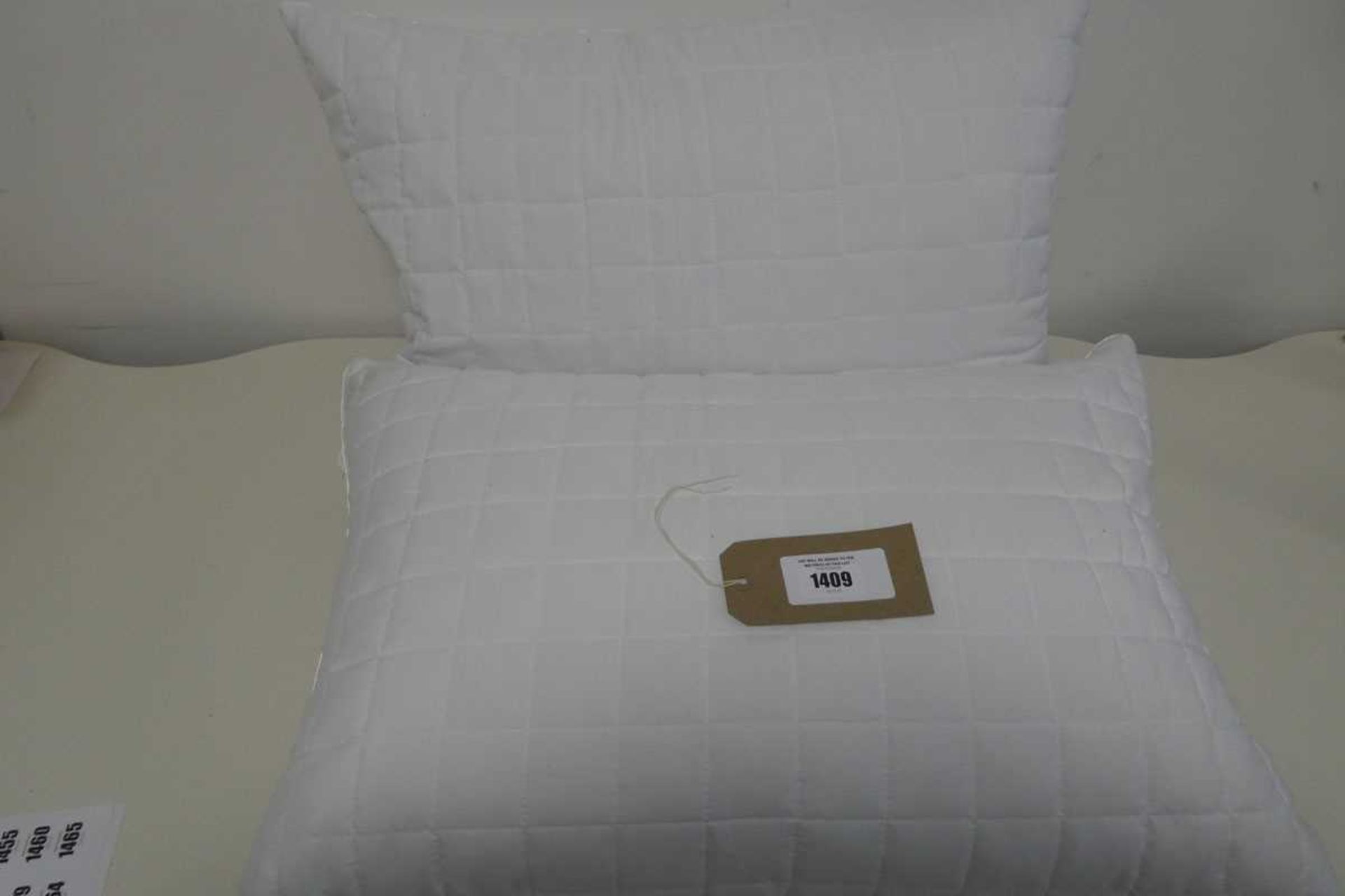 +VAT Pair of Hotel Grand memory foam pillows.