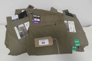 +VAT Approx. 20 mens trousers by English Laundry or Kirkland.