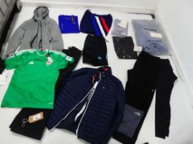+VAT Selection of sportswear to include Adanola, Adidas, M/P, etc