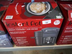 +VAT Instant Pot multi cook and air fryer