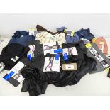 +VAT Approx. 20 items of mens and womens clothing to include t-shirts, trousers, leggings ect.