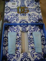 +VAT Dolce & Gabanna light blue gift set (missing perfume bottle)