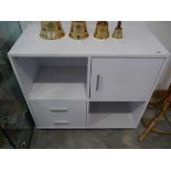 +VAT Modern white storage unit