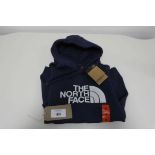 +VAT The North Face hoodie in navy. Size M