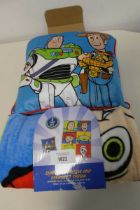+VAT Childrens Toy Story character pillow & throw set.