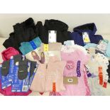 Mixed bag of childrens clothing to include coats, jumpers, bodysuits, gloves ect.