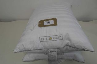 +VAT Pair of Hotel Grand pillows.
