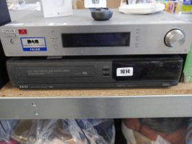 Akai video cassette player, model VS-F30EK with remote