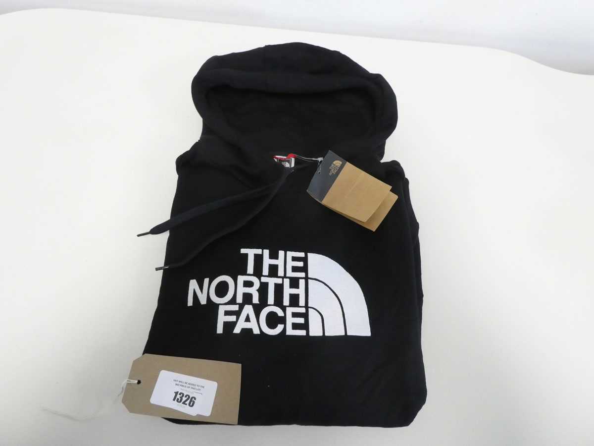 +VAT The North Face hooded jumper in black size M