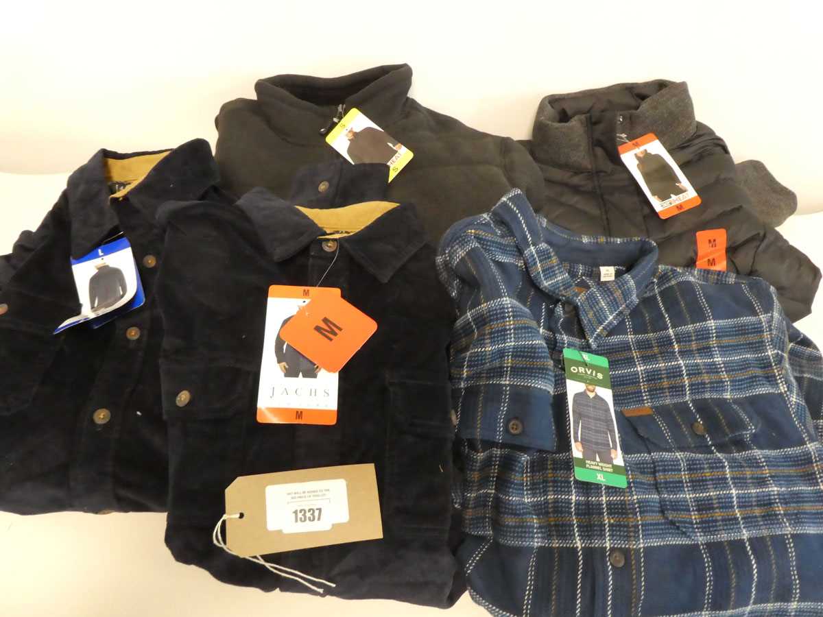 +VAT 5 mens or womens jackets or button up shirts by Orvis, Jachs NY, 32 degree heat