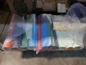 +VAT 2 bags containing various coloured vinyl offcuts