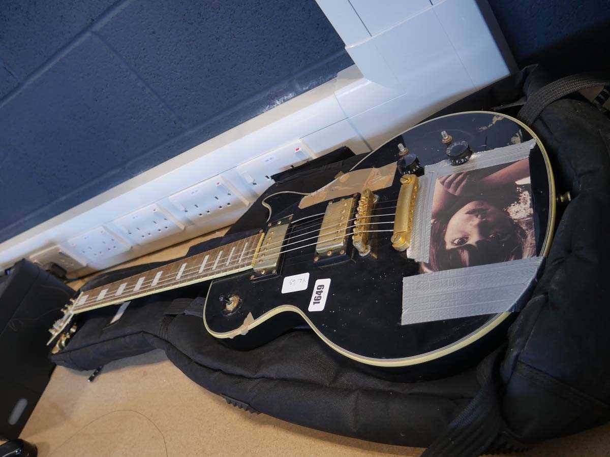 Black Westfield guitar - Image 2 of 2