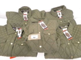 +VAT 5 ladies jackets by weatherproof