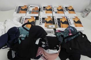 +VAT Large quantity of womens bras by DKNY & Lole.