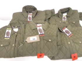 +VAT 5 ladies jackets by weatherproof