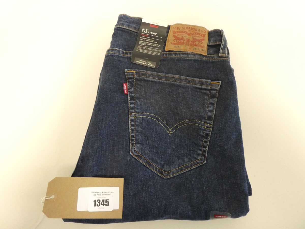 +VAT Mens Levi's straight jeans W34 L34