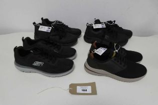 +VAT 4 unboxed pairs of Skechers trainers. All size 9.