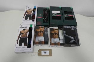 +VAT Mixed bag of mens branded underwear and t shirts. To include Emporio Armani, Hugo Boss, Ted