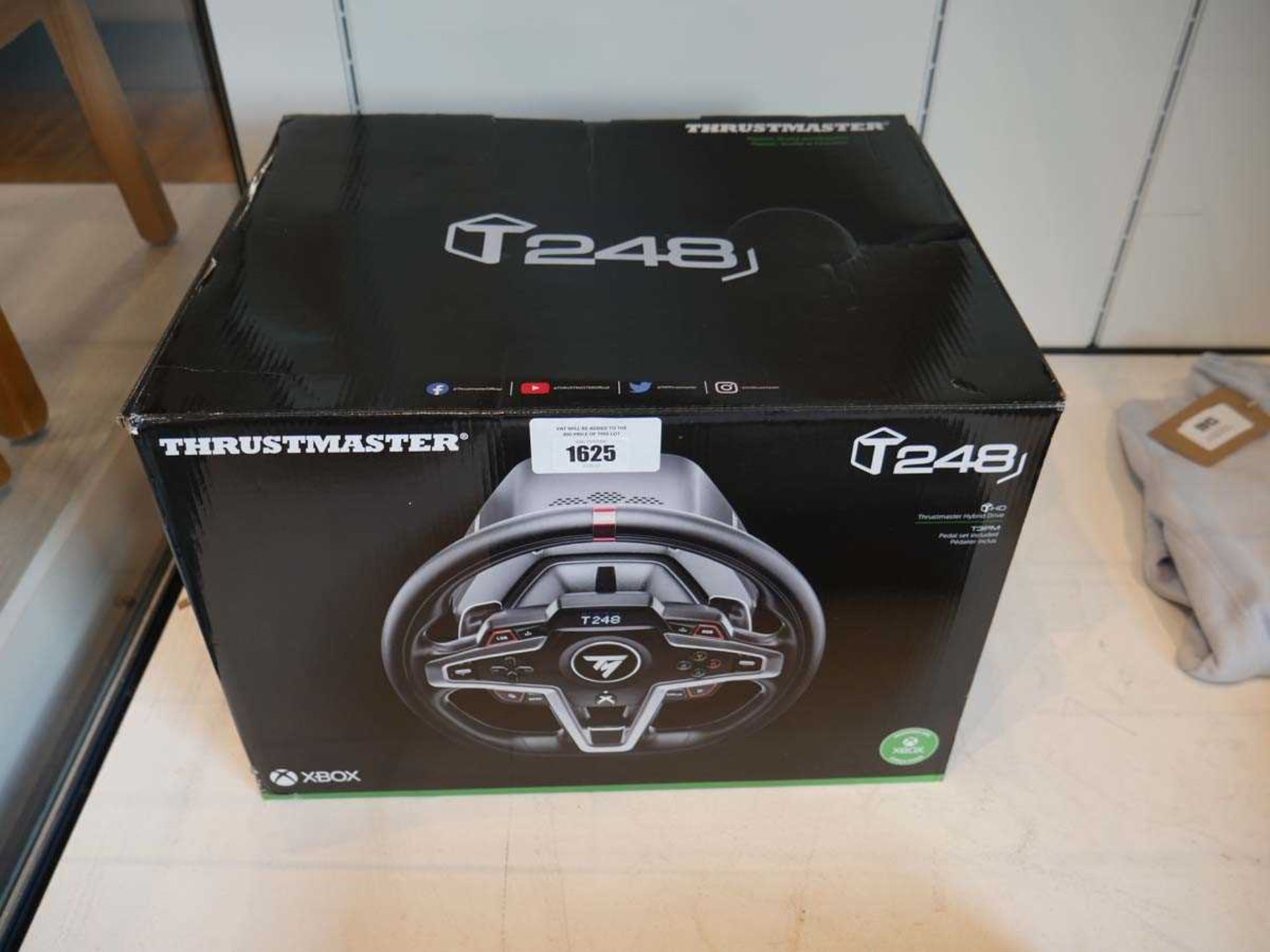 +VAT Thrustmaster T248 racing wheel and pedal set for XBox