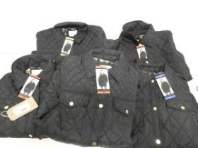 +VAT 5 ladies jackets by weatherproof