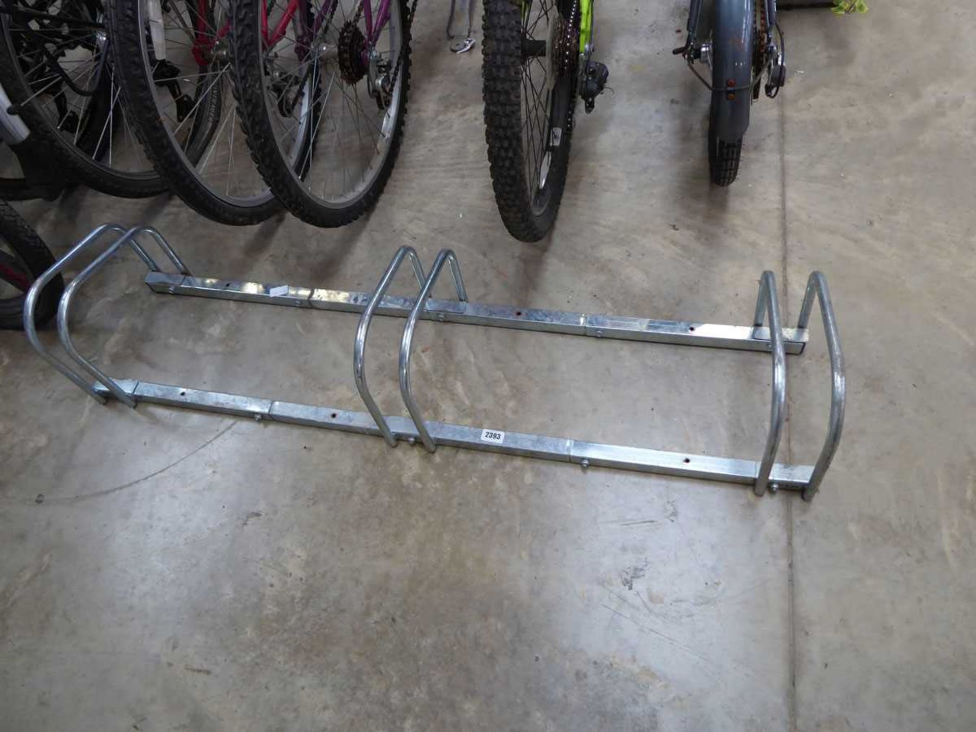 3 section bike rack