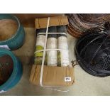 6 rolls of 6m x 0.5m PVC coated wire netting