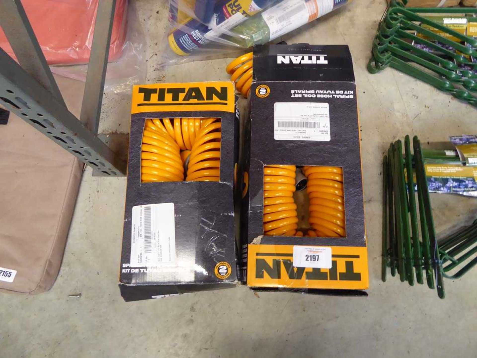 +VAT 2 Titan spiral hose coil kits