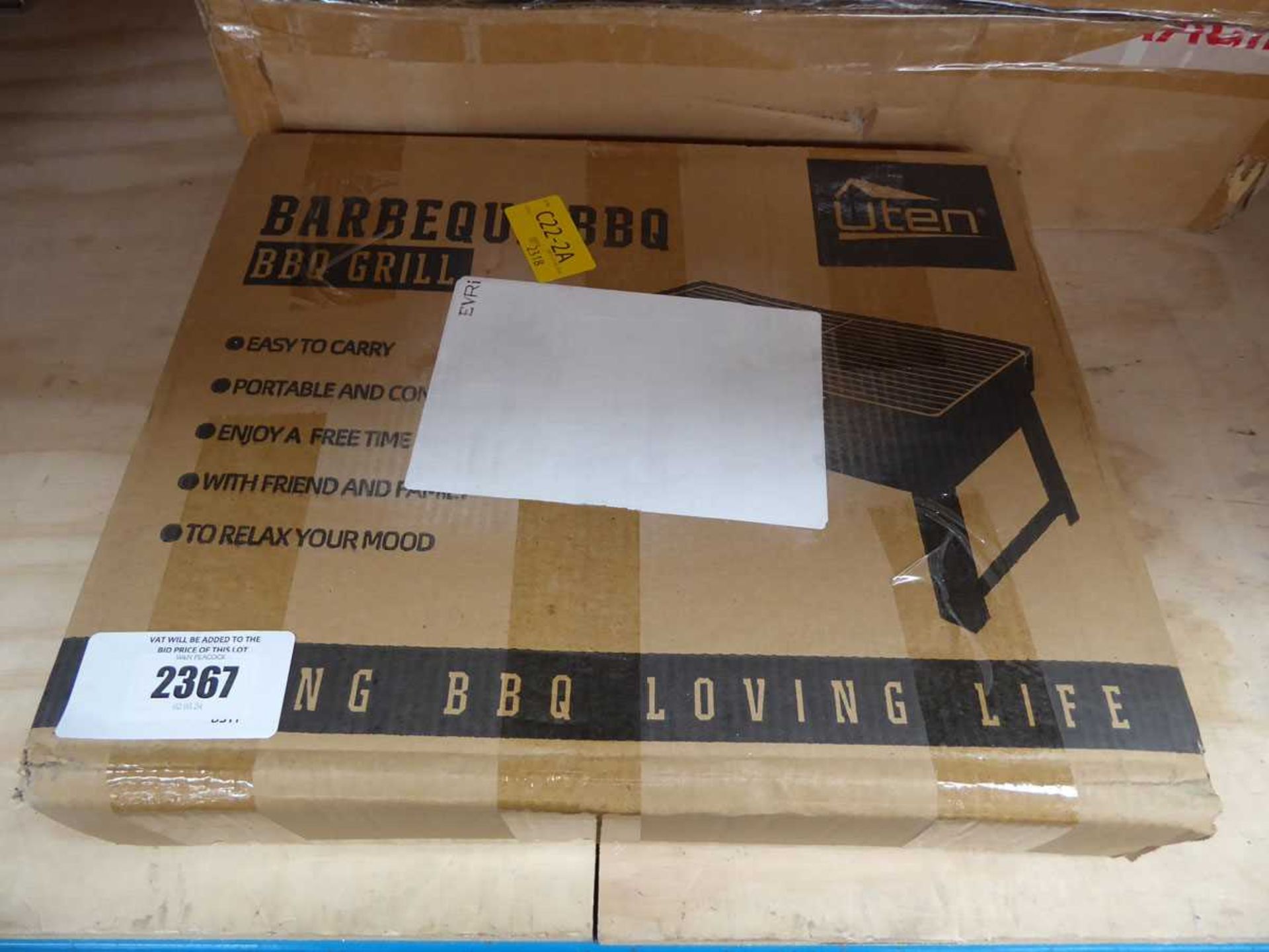 +VAT Boxed Kono kettle BBQ with Uten BBQ - Image 2 of 4