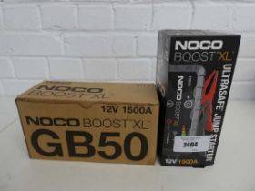 +VAT Boxed NOCO Boost XL GB 50 12V ultra safe jump starter (with brown outer box)